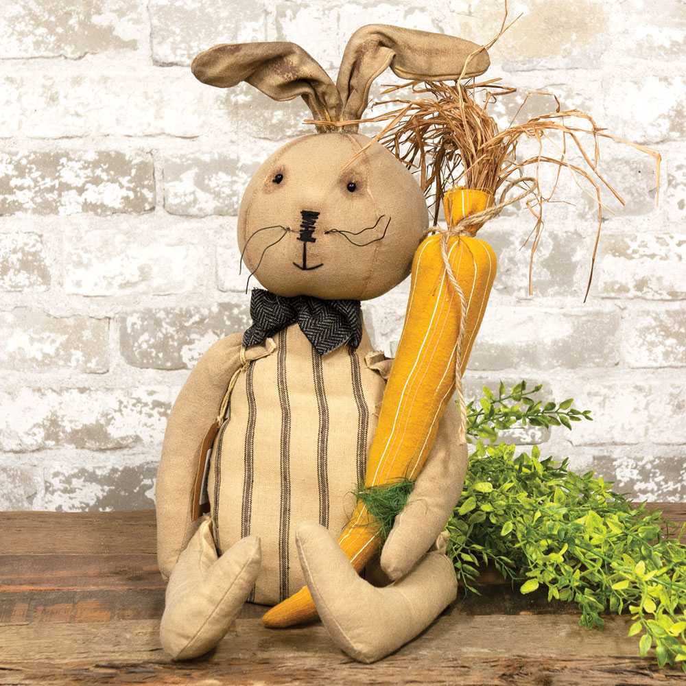 Alfred Bunny Doll – Saltbox Primitives