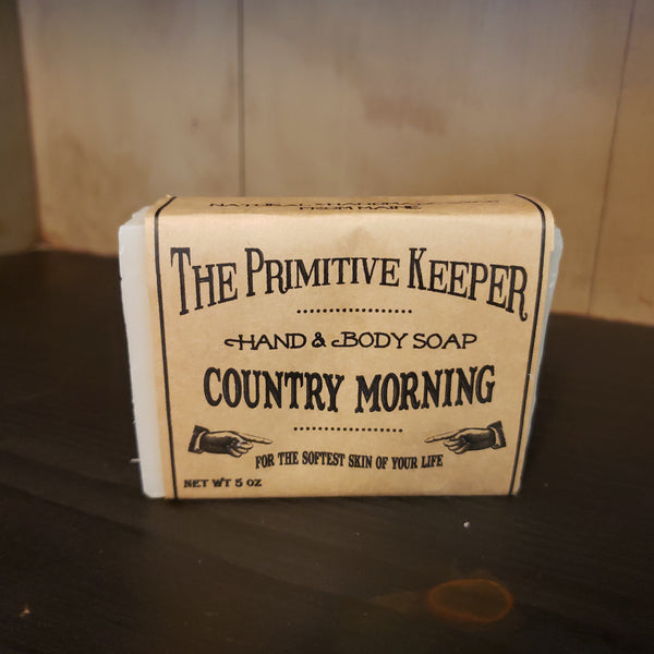 Natural Handmade Soap - Country Morning