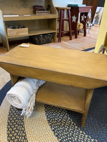 Cobbler's Bench - Mustard over Black - Store pickup only