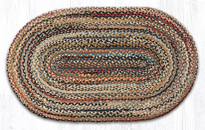 Random Braided Rug 27" x 45"