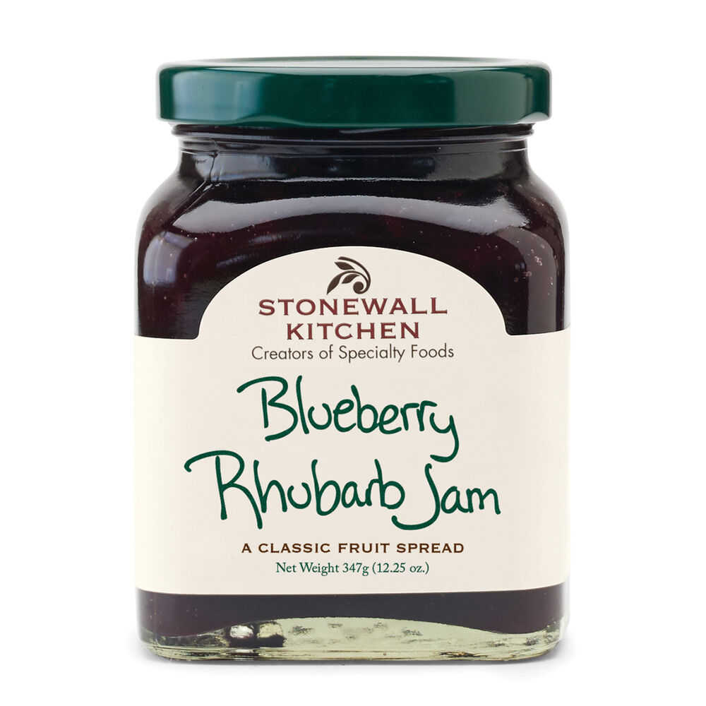 Blueberry Rhubard Jam 12.25 oz