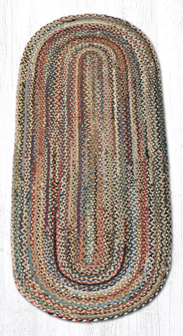 Random Braided Rug  2 x 6
