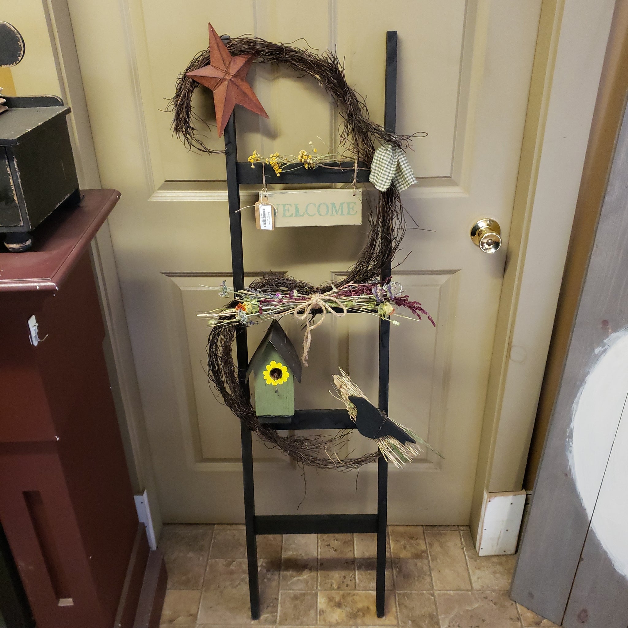 Decorative Ladder (Not Available For Shipping)