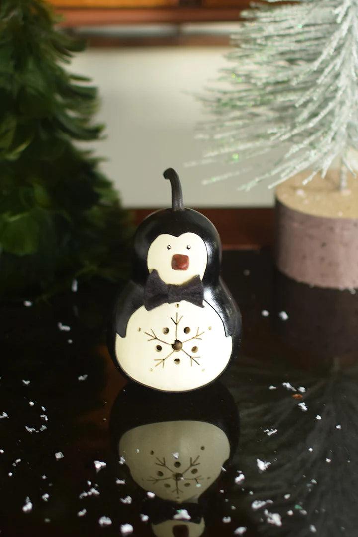 Parkin the Penguin  Miniature Gourd