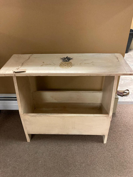 Pineapple Table W/ Cubby  ** In Store Only