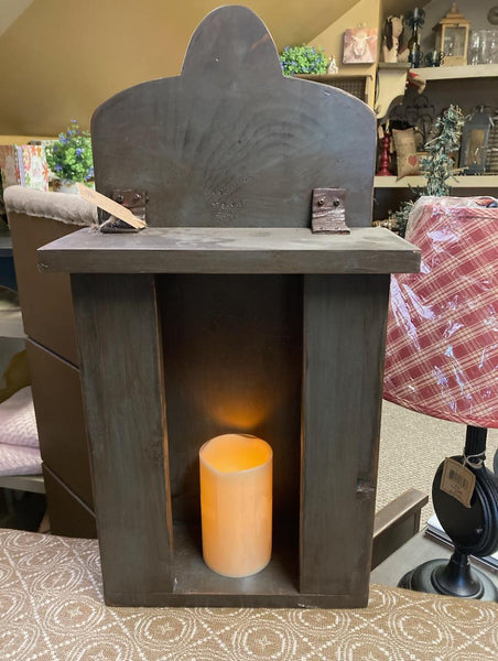 Candle Box w/Candle & Ring - all included