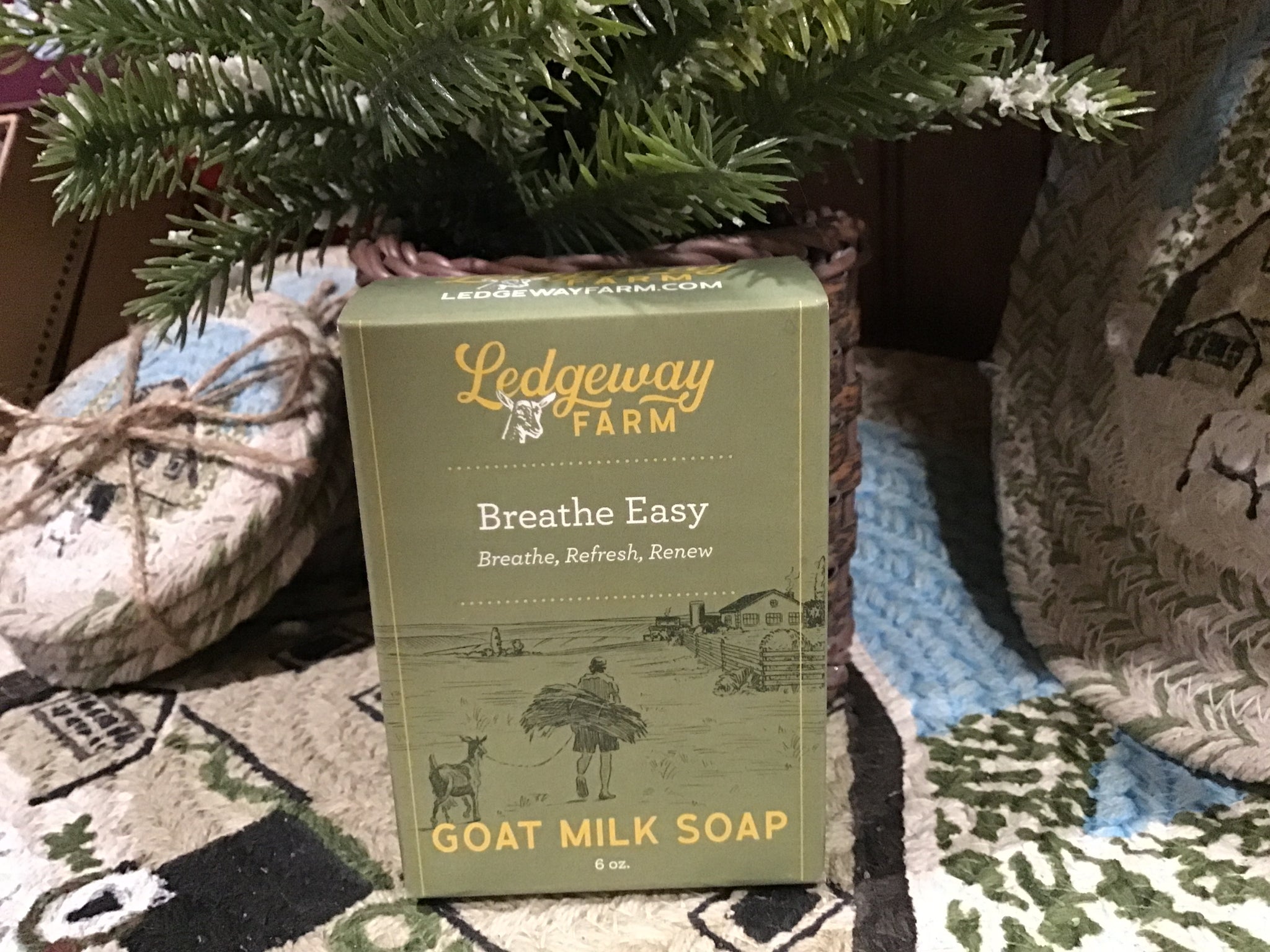 Breathe Easy Goat Milk Soap