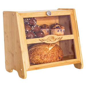 Bread Box Farmhouse Double Layer