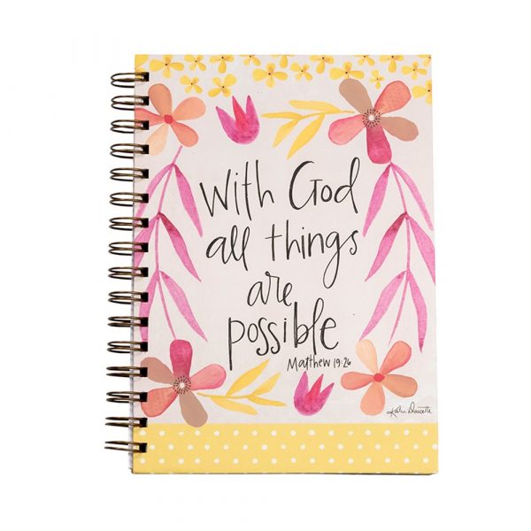 With God All things Are Possible Journal