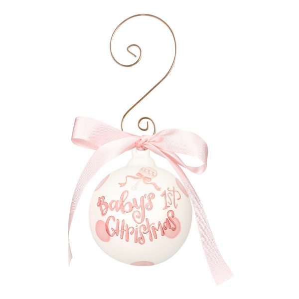 Baby's First Christmas Ornament (girl)