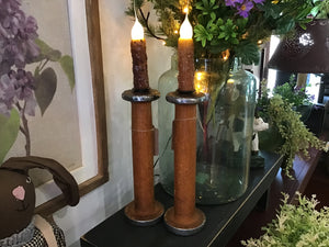 Mixed Metal Candlestick