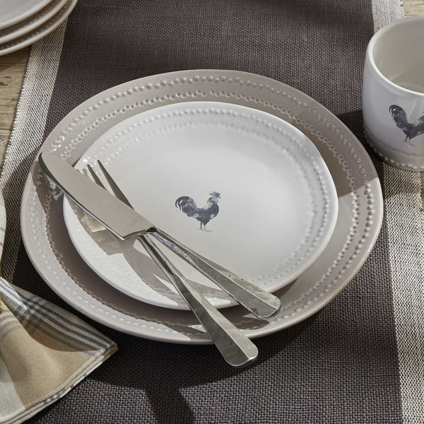 Peyton Rooster Salad Plate 8"
