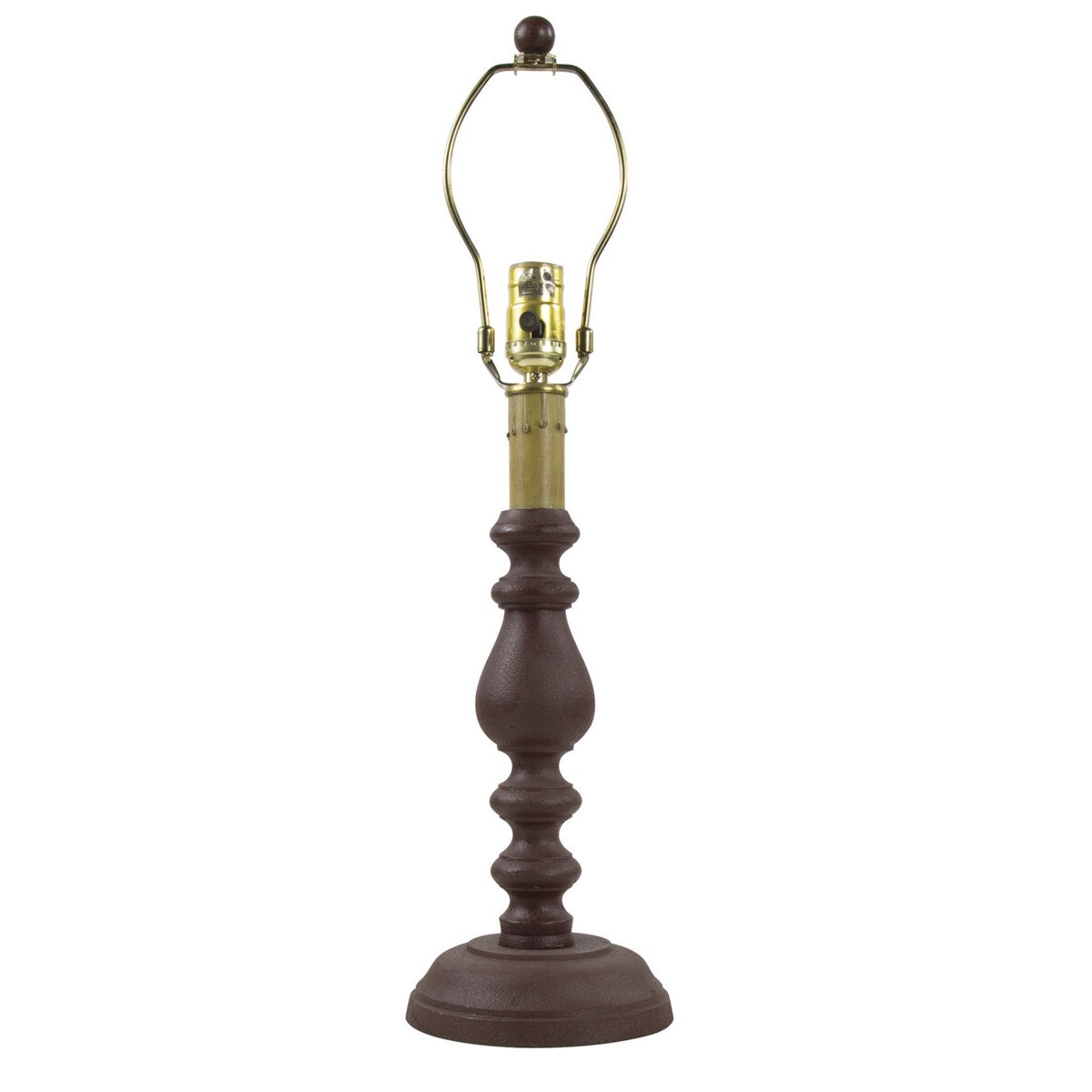 Candkestick Lamp 23"   Red