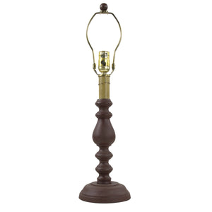 Candkestick Lamp 23"   Red