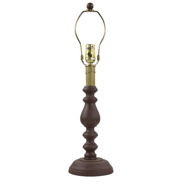 Candkestick Lamp 23"   Red