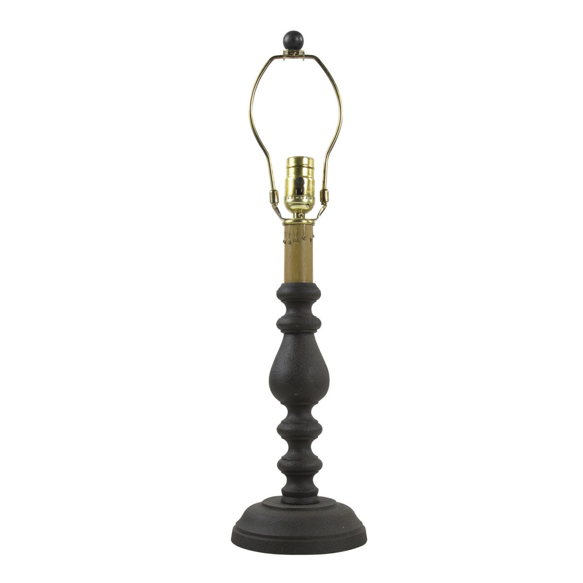 Candlestick Lamp   23'  Black