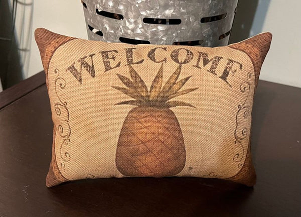 Pineapple Framed Canvas Print