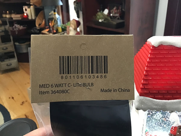 Silicone Candle-Lite Bulb - 6 watt
