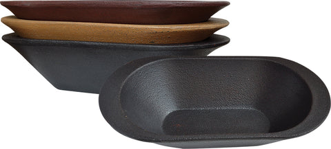 Wooden Bread Pan - Burgundy