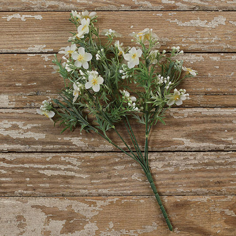 Cream Flower/Berry Bunch