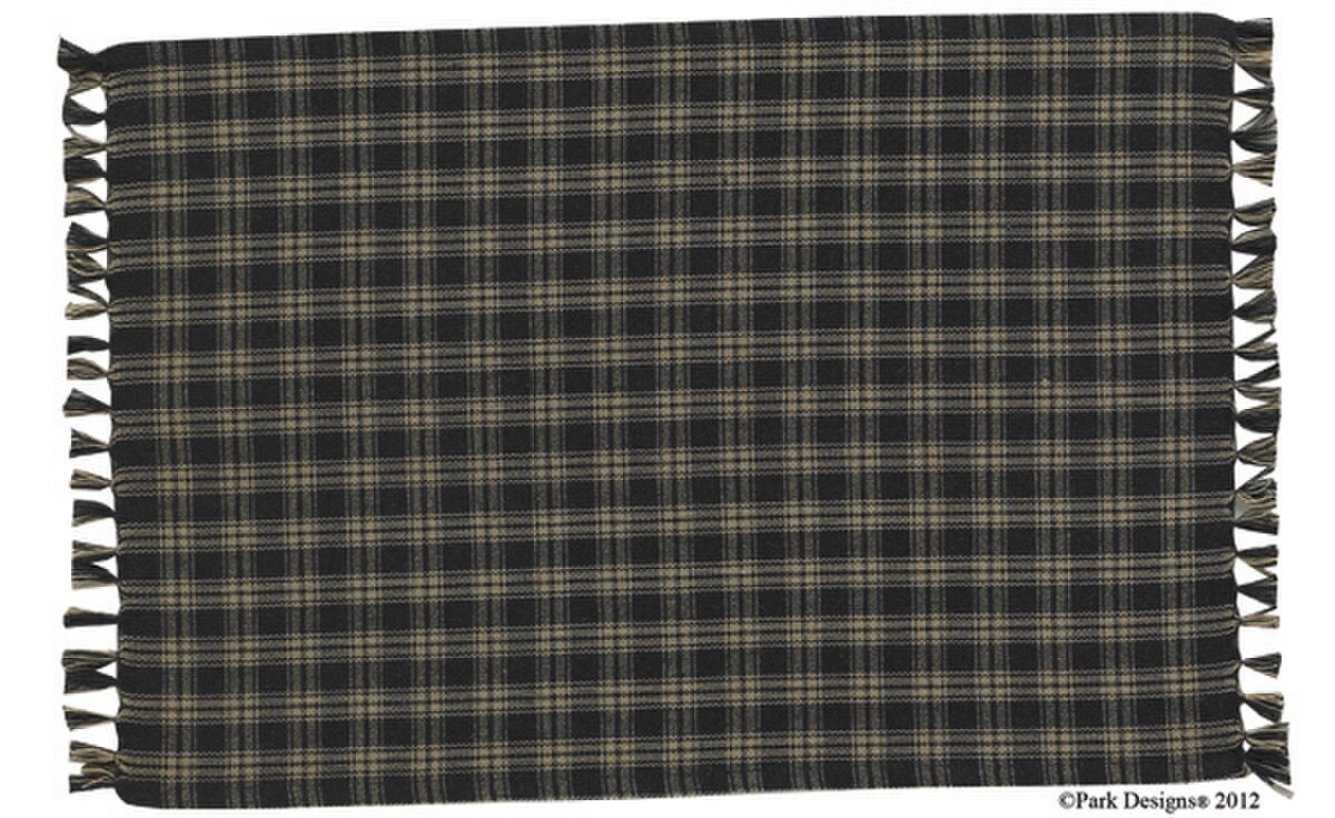 Sturbridge Table Runner 36" Black