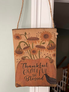 Kitchen Towel _ Thankfulk Grateful Blesses