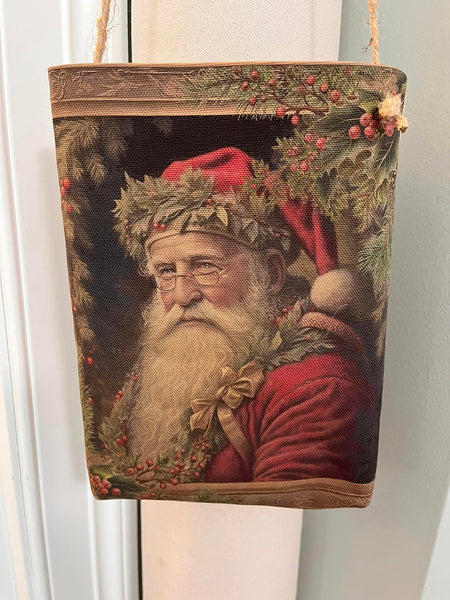 Old St. Nick Pillow 8 x 12