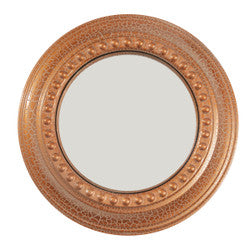 Button Mirror - Copper