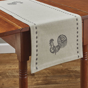 Folk Rooster Runner - 54"