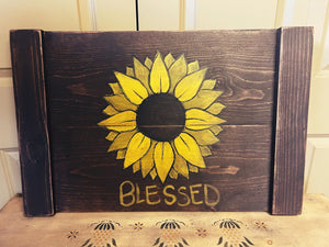 Sunflower  Welcome or Blessed    - In Store Only