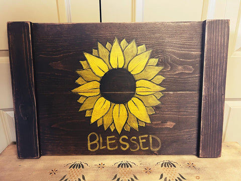 Sunflower  Welcome or Blessed    - In Store Only