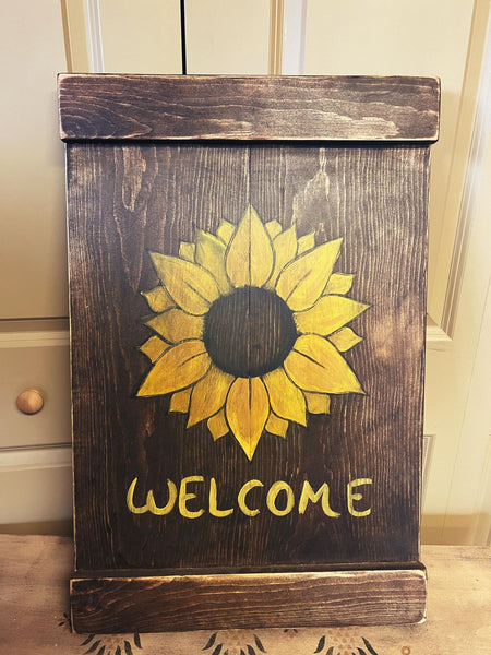 Sunflower  Welcome or Blessed    - In Store Only