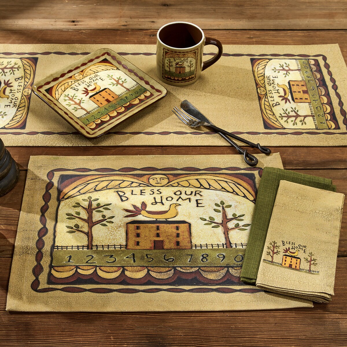 Bless Our Home Placemat