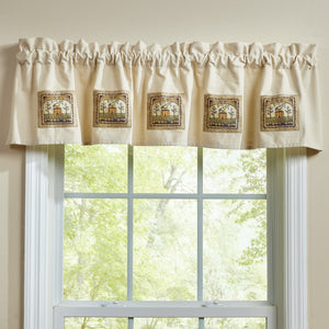 Bless Our Home Valance 14" L