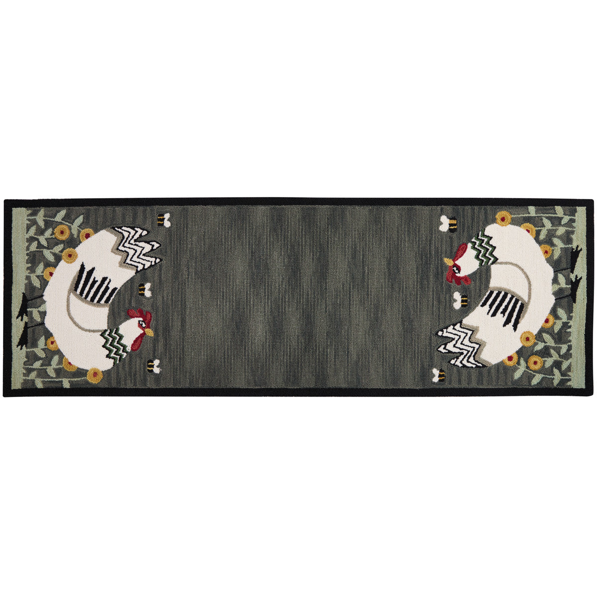 My Little White Hen Runner 2' x 6'