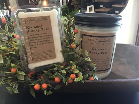 1803 melts:  Caramel Honey Pear