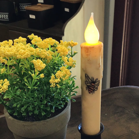 Bee Taper Candle