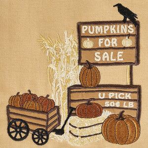 Pumpkins For Sale Dishtowel