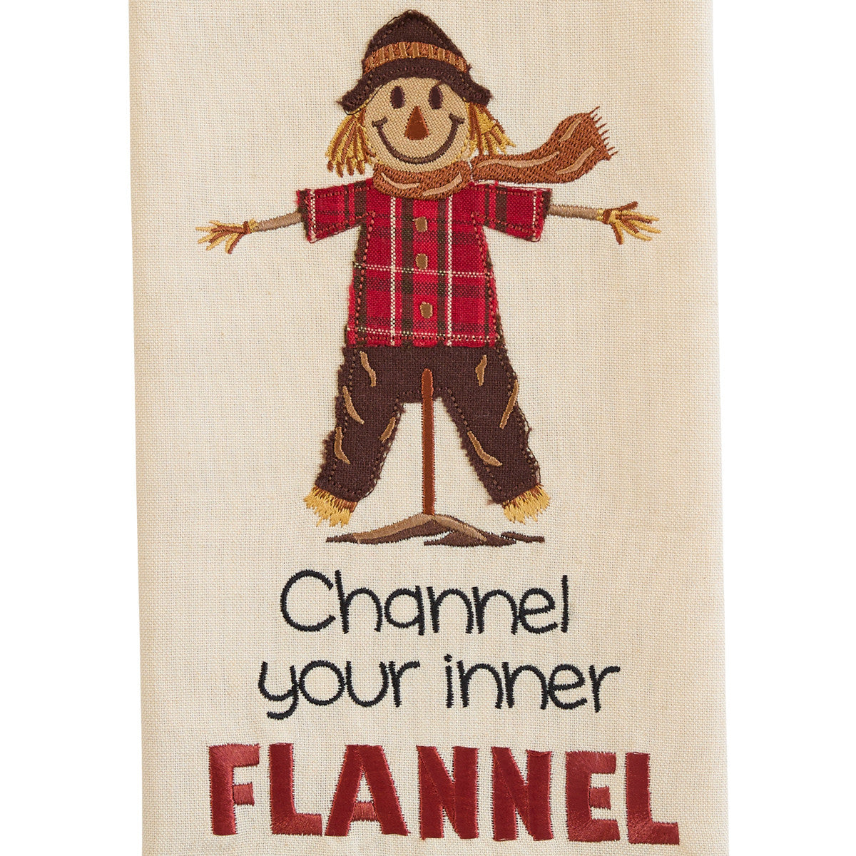 Channel Your Flannel Dishtowel