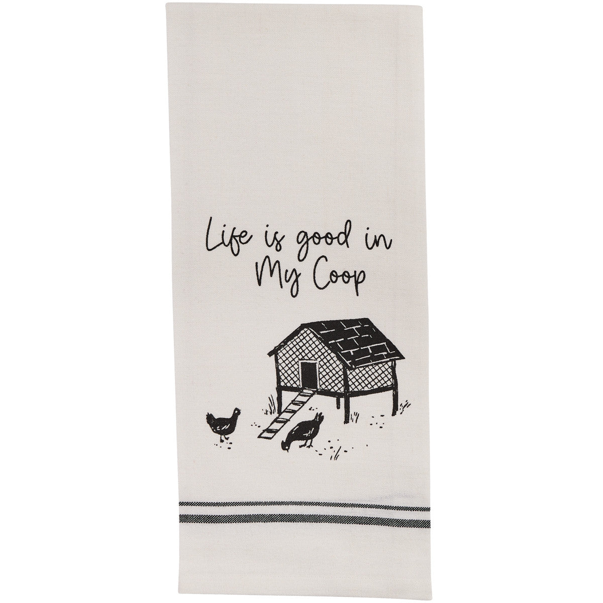 Life Is Good Dish Towel