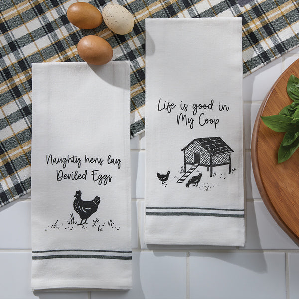 Life Is Good Dish Towel