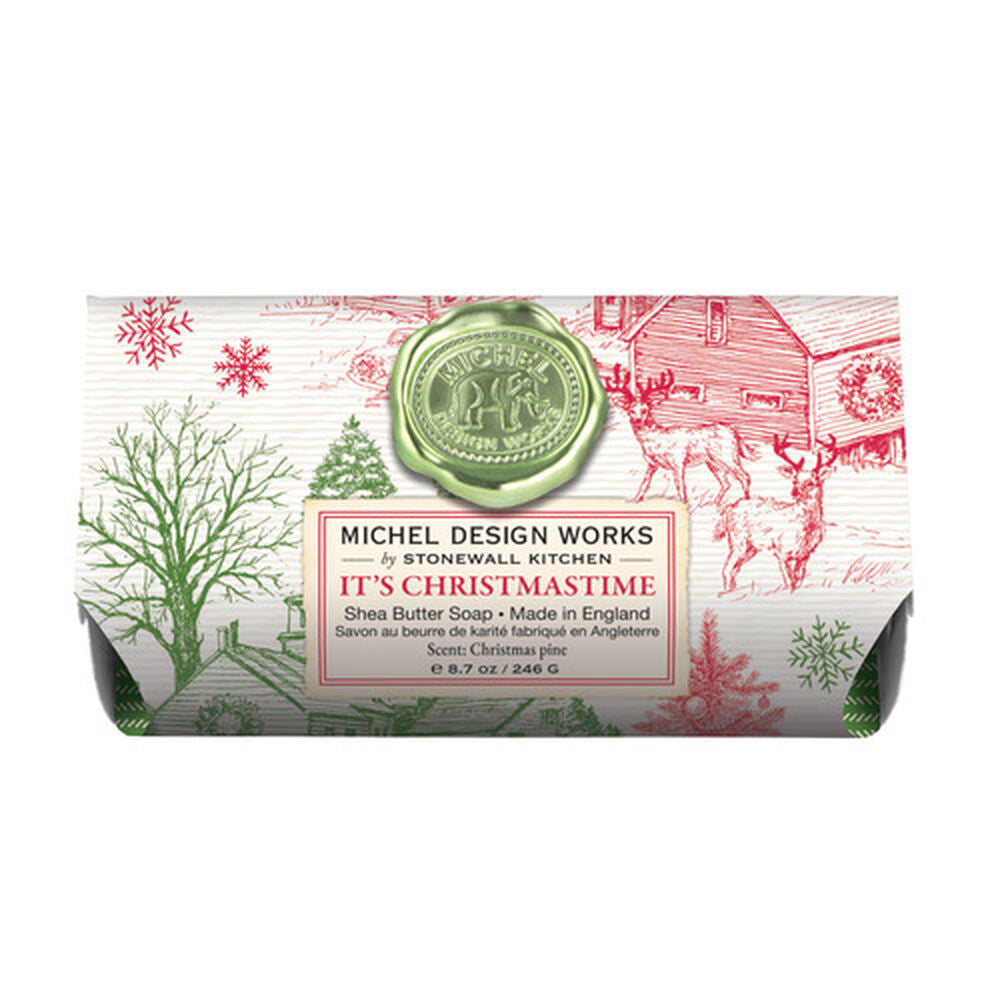 It's Christmastime Large Bath Soap Bar