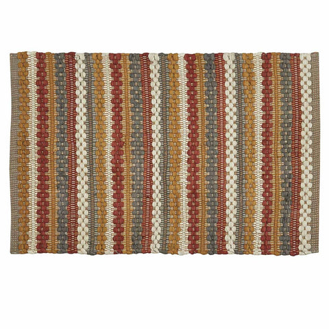 Gathered Pumpkin Chindi Table Runner  54" L