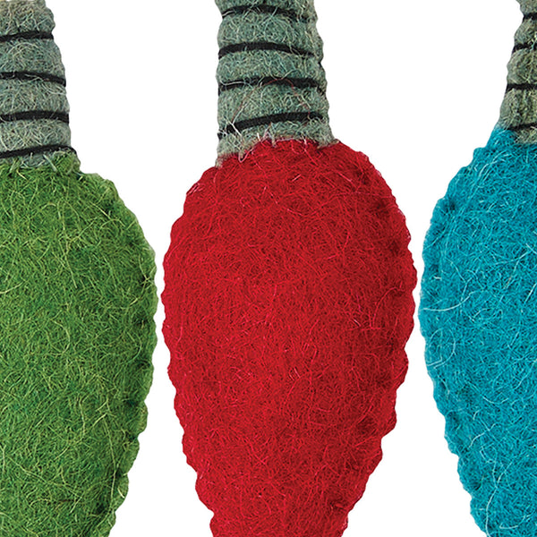 Holiday Lights set of 3 Ornaments