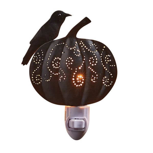 Crow and Pumpkin Nightlight