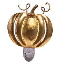 Pumpkin Nightlight Gold