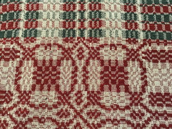 Cambridge Red/Green/Tan Throw