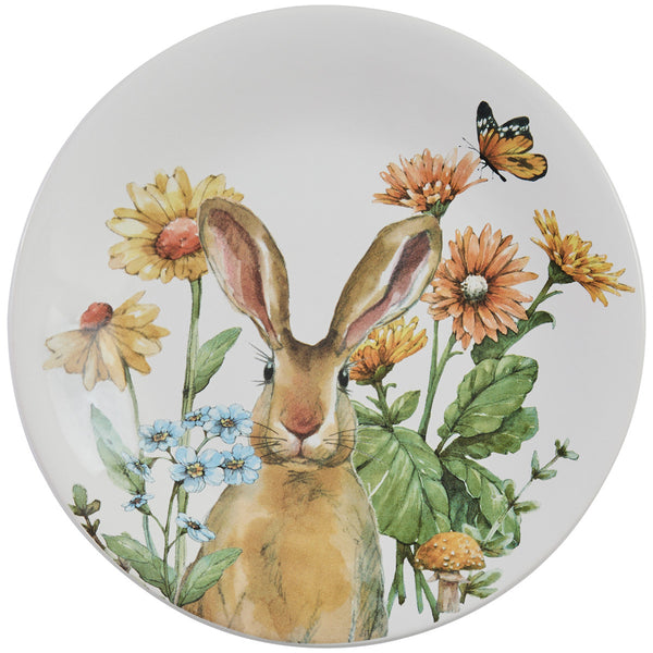 Plate - Garden Bunnies Salad Plate