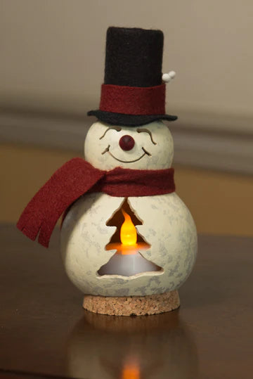 Easton the Snowman Gourd