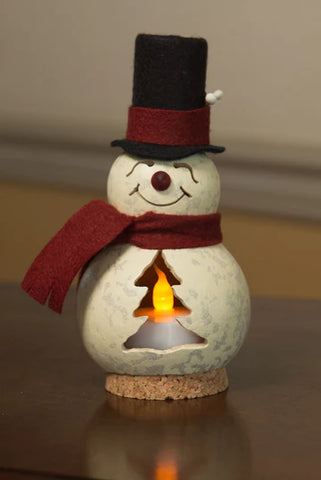 Easton the Snowman Gourd